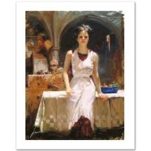 Pino (1939-2010) "Deborah Revisited" Limited Edition Giclee On Canvas