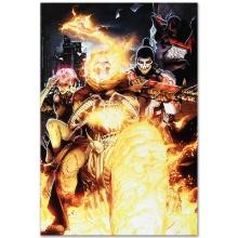 Marvel Comics "Timestorm 2009/2099 #2" Limited Edition Giclee On Canvas