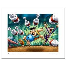 Hanna-Barbera "Fred Bowling" Limited Edition Giclee on Paper