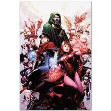 Marvel Comics "Avengers: The Children'S Crusade #4" Limited Edition Giclee On Canvas
