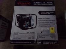 Paladin, Gasoline, Water Pump, PLO-TWP80, NIB, 3' Inlet/Outlet, 58 Cubic Me