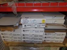 Pallet With (28) Boxes 12'' X 24'' Lt Grey Tile, Matches Part of Prev Lot,