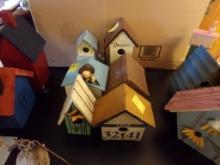 (6) Decorative Birdhouses (Main Showroom)