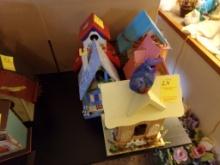 (5) Decorative Birdhouses (Main Showroom)