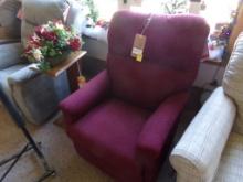 La-Z-Boy Collage Rocker Recliner, Merlot Color, 39.5'' High, 29.5'' Wide, 3