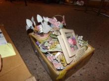 Box With Garden Tool and Misc. Decorations (Main Showroom)