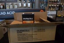 CASE OF (10) DURACELL SEALED BATTERIES, DURA12-5F