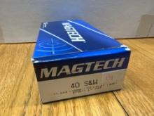 Magtech 40 cal FMJ 50 cartridges