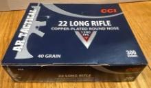 CCI .22LR Round Nose 300 Rounds