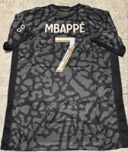 Kylian Mbappé Paris Saint-Germain Autographed Nike 23-24 Third Jersey GA coa