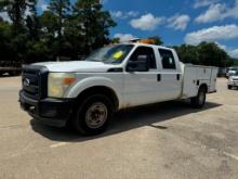 2011 Ford F-350 Service Truck, VIN # 1FD7W3E69BEC81986