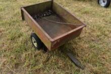 44" Dumping Metal Lawn Cart