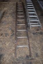 11 Step Wooden Ladder