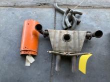 (LOT) CESSNA 337 EXHAUST & PANELS