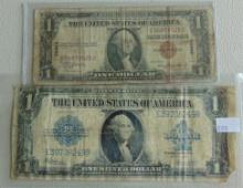 1923 Series $1 Silver Certificate. 1935A $1 Silver