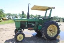 JD 3020 Dsl. Tractor w/Canopy, 10,260 Hrs., SN 107556 (1967)