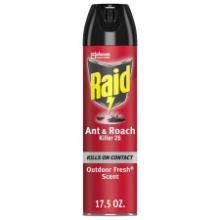 Raid Ant & Roach Killer, Outdoor Fresh Scent, 17.5 Oz