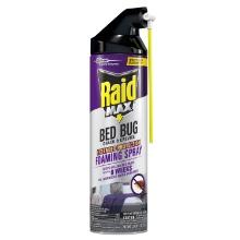 Raid Max, Bed Bug Crack and Crevice Extended Protection, Foaming Spray, 17.5 Oz, Retail $16.00