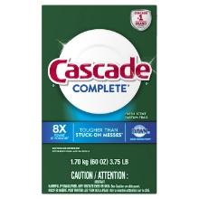Cascade Powder Dishwasher Detergent, Fresh Scent, 60 Oz, Retail $13.00