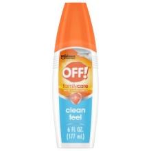 OFF FamilyCare Insect Repellent II, Clean Feel, 6 Oz