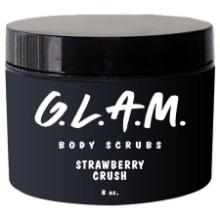G.L.a.M. Body Scrub Strawberry Crush Body Scrub - 8oz
