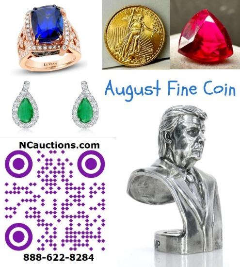 2024 August Fine Coin Jewelry Auction