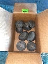 Box of Assorted Lamp Bases/Weights.