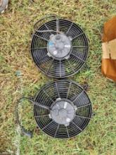 Spal radiator cooling fans