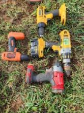 multiple power drills