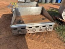 commercial flat top grill
