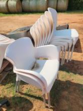 plastic chairs
