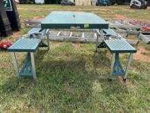 collapsing picnic table