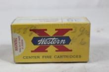 Vintage Western box of 38 Spl 158gr Lubaloy. Count 31.