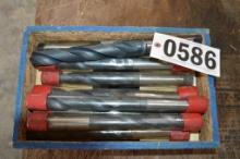Misc Box of Large Drill Bits