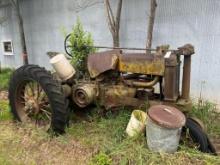 JD A salvage tractor