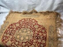 Antique Silk Middle Eastern Tapestry