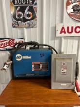 Miller Maxstar 200 DX Stick & Tig Welder with Siemens Disconnect Box