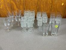 Cut Glass Goblets and More Glasses