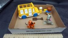 Toy School Bus, Figurines & Accessories