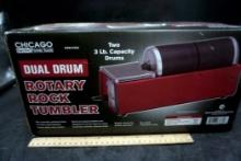 Chicago Dual Drum Rotary Rock Tumbler