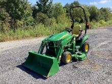 John Deere 1025R Tractor W/ JD 120R Loader