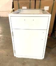 1 Drawer Metal Base Cabinets - 29 3/8 x 21 5/8 in x 18 in - Qty. 8x Money - New in Box