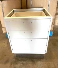 3 Drawer Metal Base Cabinet - 29 3/8 x 21 5/8 in x 24 in - Qty. 8x Money - New in Box