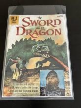 1960 Dell Movie Classic Comic Book "The Sword and the Dragon"
