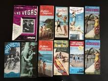 Group of Vintage Travel Brochures and Ephemera