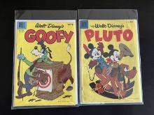 (2) Vintage Walt Disney 10 Cent Comic Books