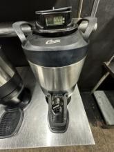 Curtis TFT1G FreshTrac 1 Gallon Thermal Stainless Steel Coffee Server w/Base & Brew Through Lid w/Ti