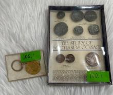 Scotlands Coinage Collectible Coins & Coin Keychain