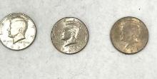 Half Dollar Coins (1983,1986,1995)