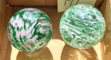 LARGE MODERN SAMMY HOGUE HANDMADE MARBLES